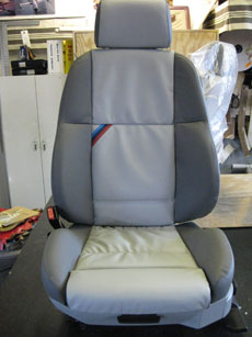 Repaired seat.